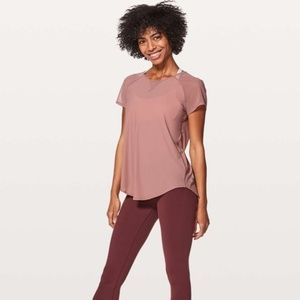Lululemon Mix & Mesh Short Sleeve Tee